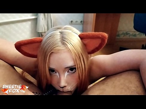 ❤️ Kitsune schluckt Schwanz und Sperma in ihrem Mund ❤️ Anal porn bei uns ️❤